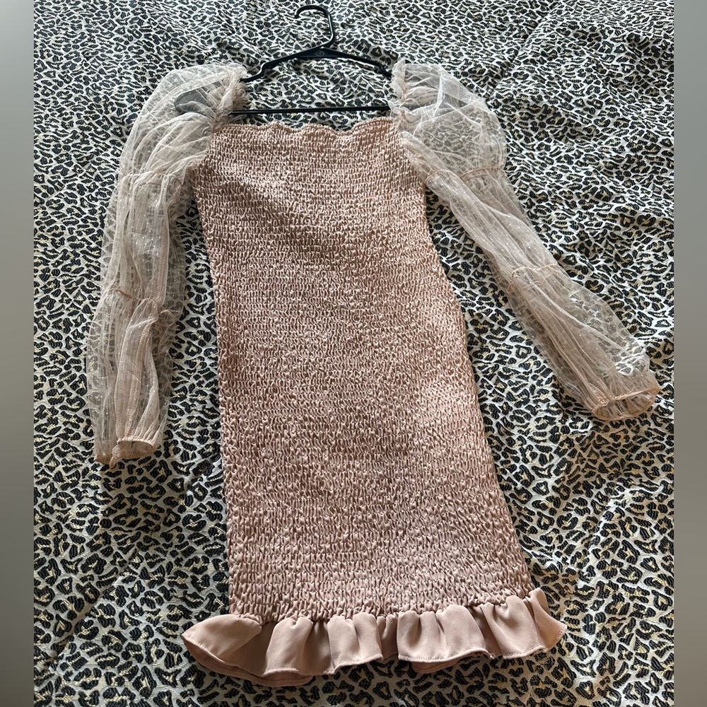 Blush dress